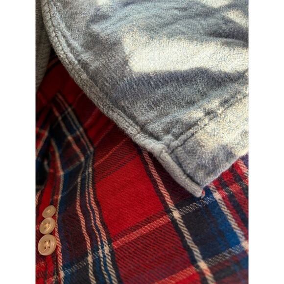 Ralph Lauren  Blue Label Chambray with Flannel lining Gorp Cabin Core Rare! - Picture 4 of 6